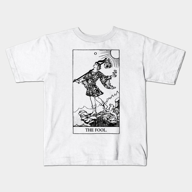 THE FOOL Kids T-Shirt by TheCosmicTradingPost